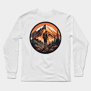 I Love Hiking Long Sleeve T-Shirt